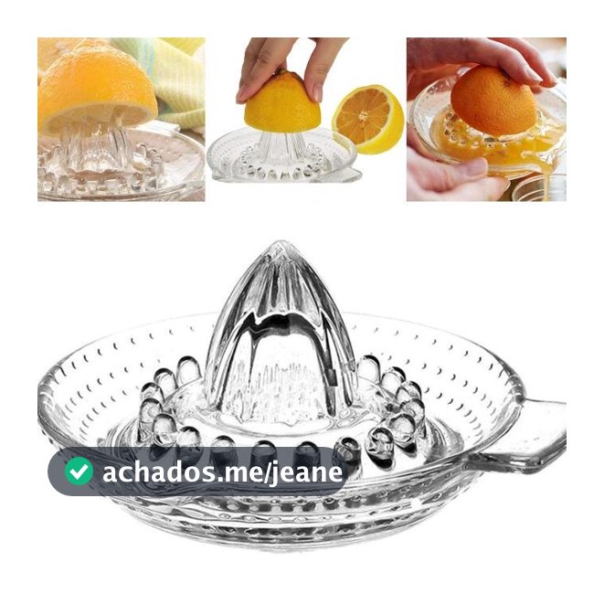 Espremedor Profissional De Vidro De Limão Prático