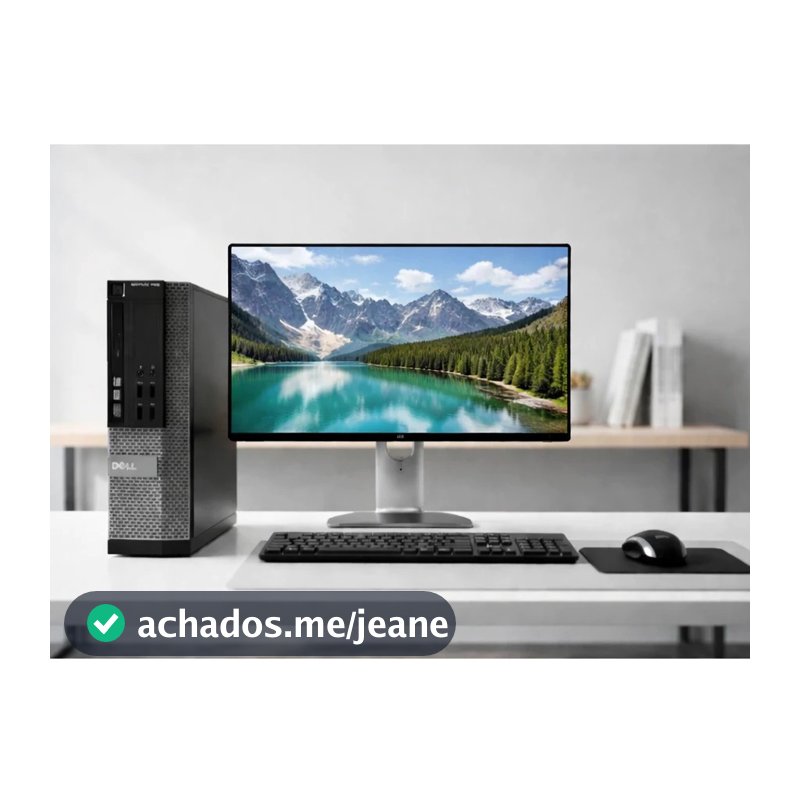 Computador Dell Core i5 HD 1TB(1000gb) 8GB monitor 20' Pol + kit teclado mouse ENVIO IMEDIATO