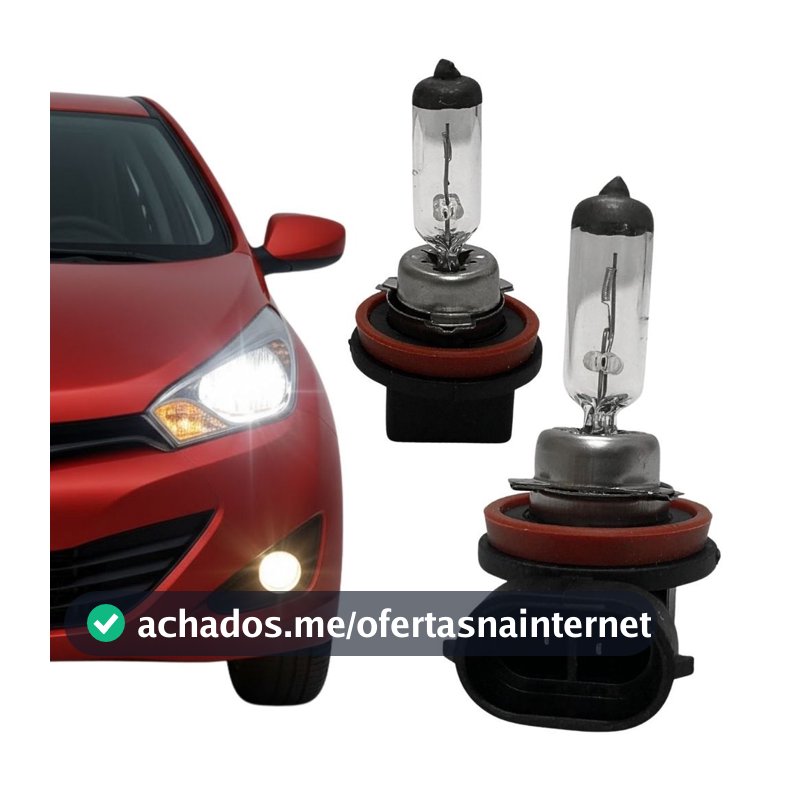 Lâmpada Automotiva Halógena H8 35W 12V