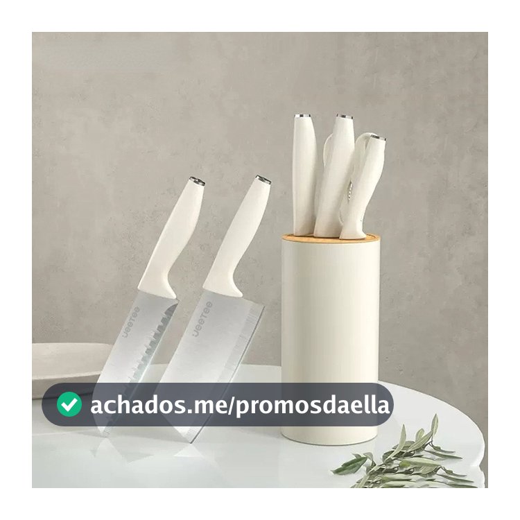 Jogo de Faca de Cozinha 5 peças Conjunto de Faca Aço inoxidável de Profissional Anti-bacteriano