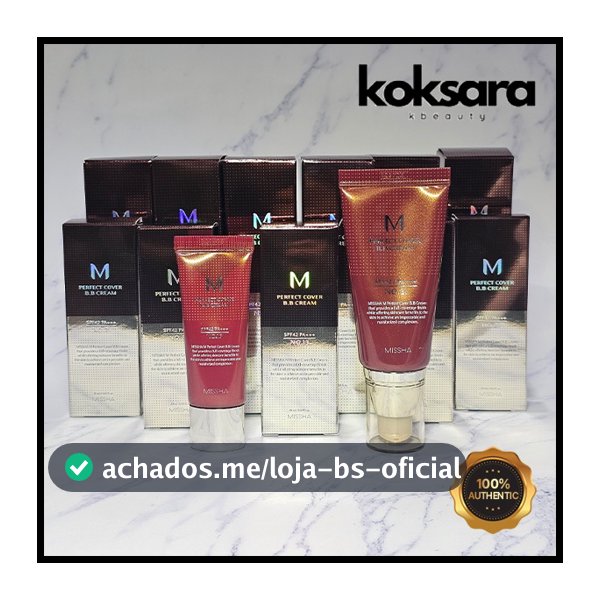 MISSHA M Perfect Cover BB Cream SPF42 PA+++ 20ml / 50ml | Embalagem em Renovação