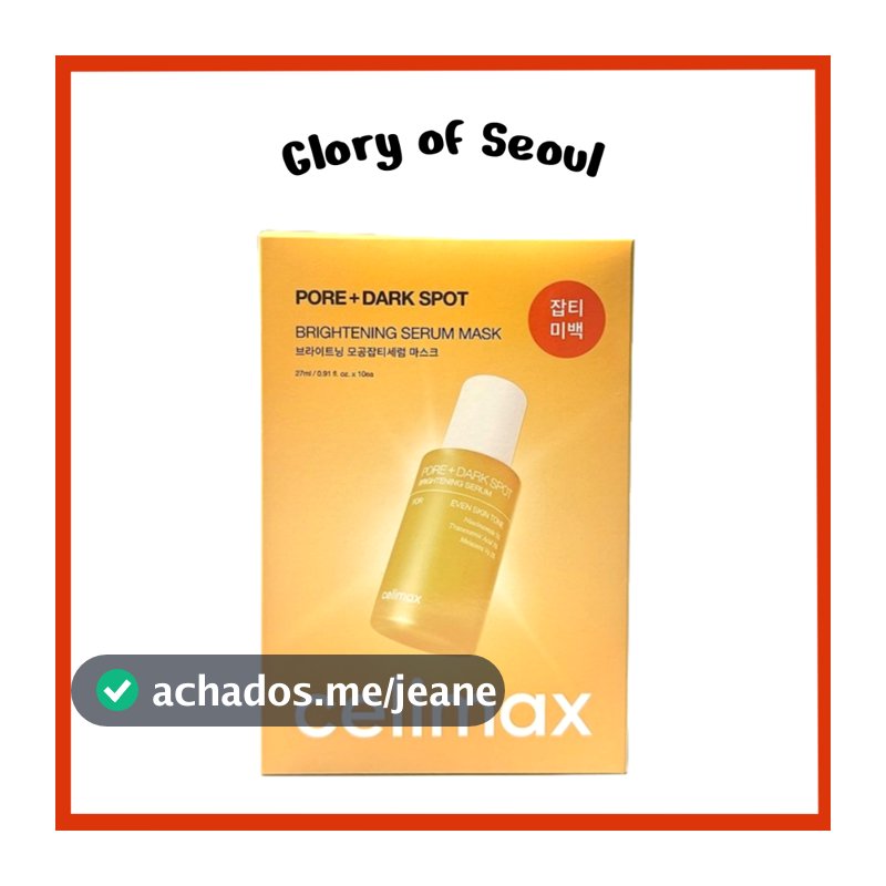 CELIMAX Pore+Dark Spot Brightening Serum Mask 2 Options
