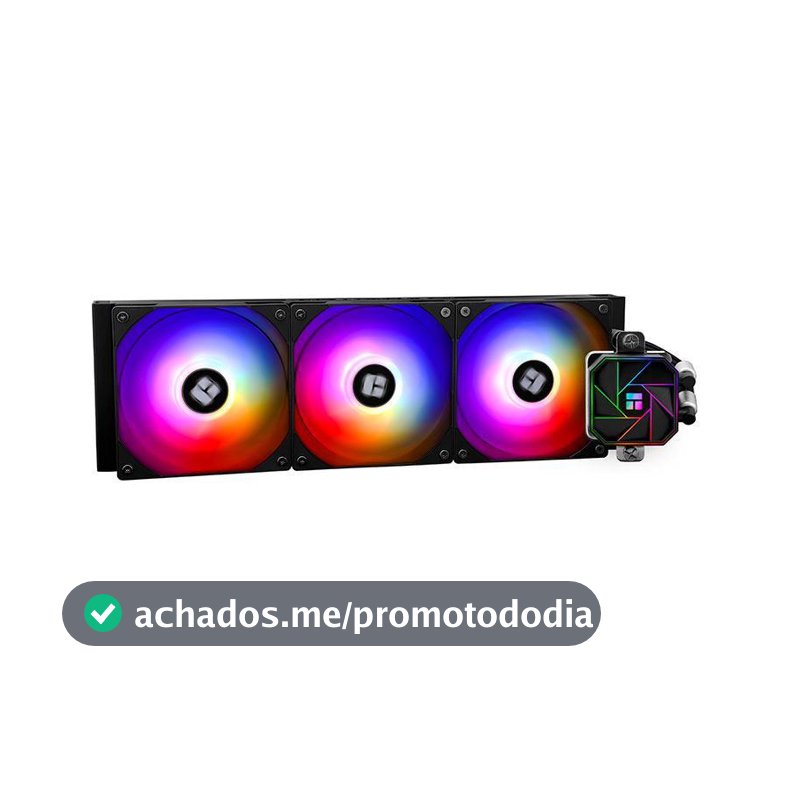 Water Cooler Thermalright Aqua Elite V3, ARGB, 360mm, Preto, TR-AE-360-V3-BK-ARGB