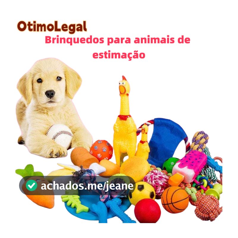Kit 10/6 Brinquedos Mordedores Cachorro Filhote Anti-stress Pet Ranger os dentes Limpeza da boca
