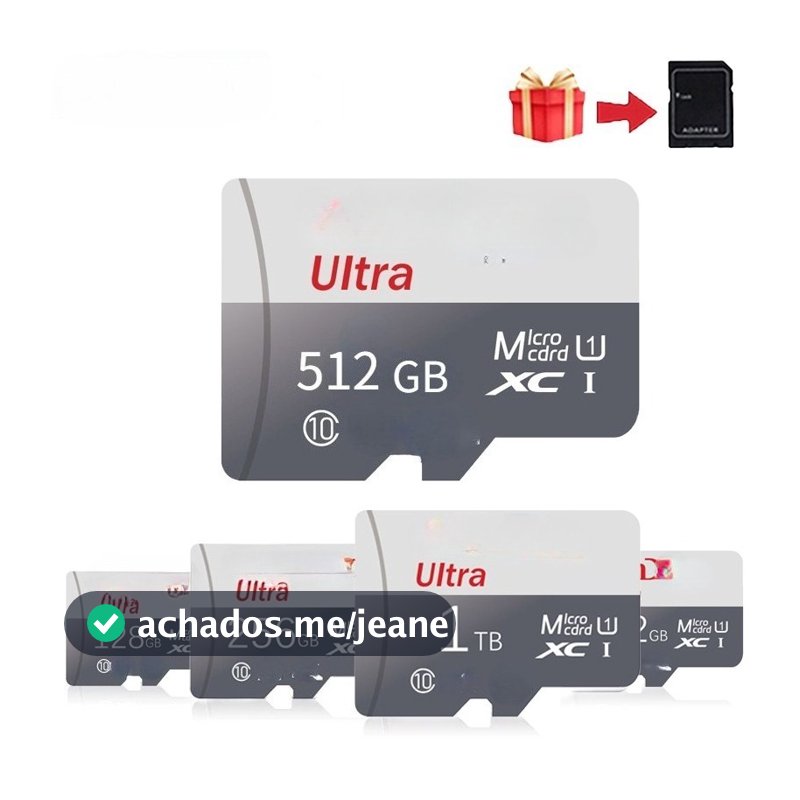 1024GB 1TB 128GB 256GB 512GB 100MB/s Cartões De Memória A1 Cartão De Câmera 4GB 8GB 16GB 32GB 64GB Micro SDcard Classe 1