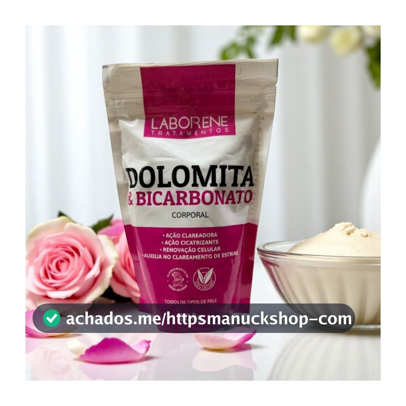 Dolomita & Bicarbonato Laborene 200g – Clareador Corporal e Renovador Celular