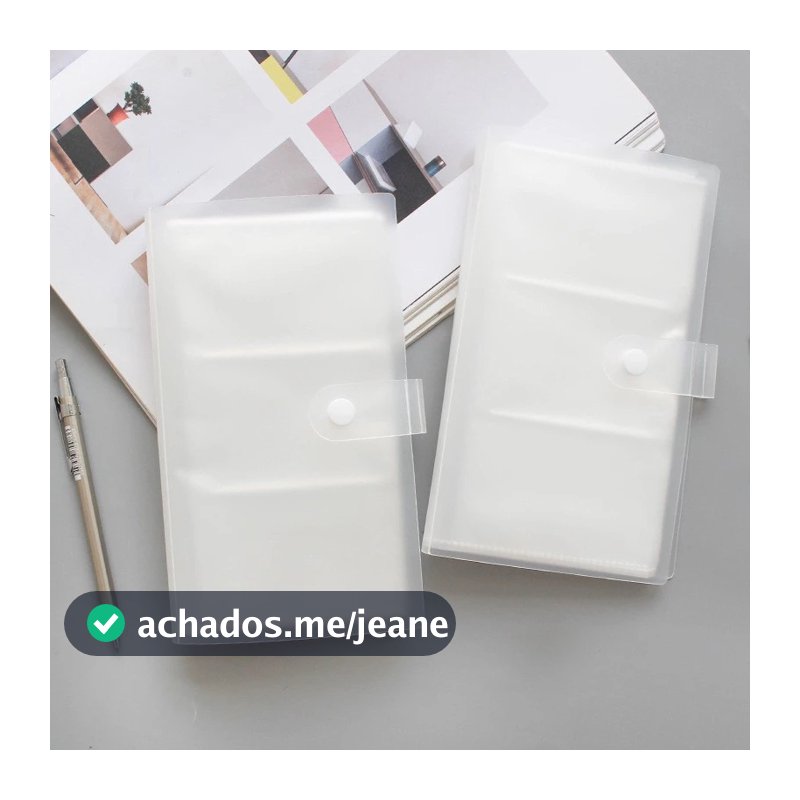 Porta-Cartão Fotográfico Kpop Album 120/240 Folhas, Organizador Protetor para Photocards