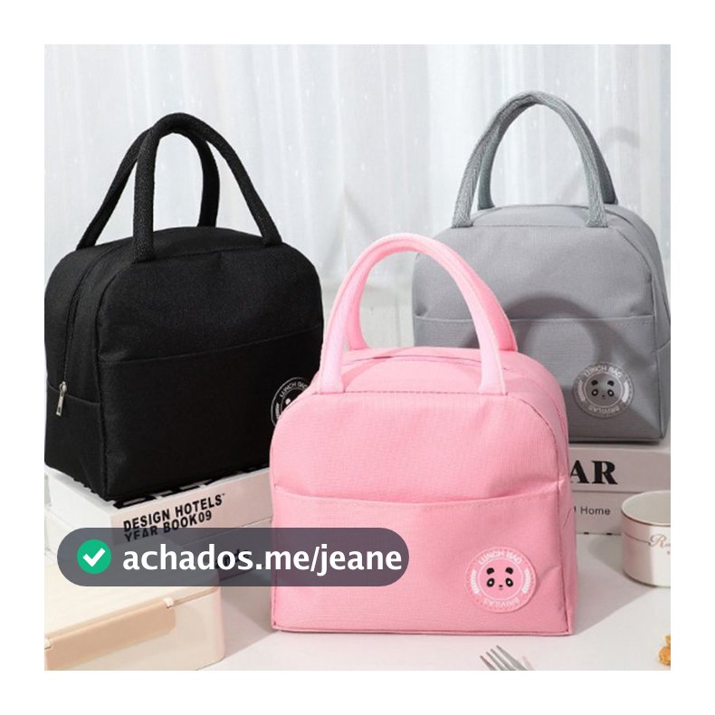 Bolsa Térmica Portátil Lancheira Térmica Marmita Viagem