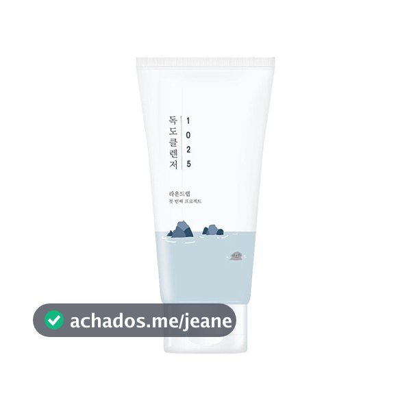 [ROUND LAB] 1025 Dokdo Cleanser 150ml/Toner 200ml (Lavagem Facial Hidratante De Baixo pH Pele Sensível Água Do Mar Profu