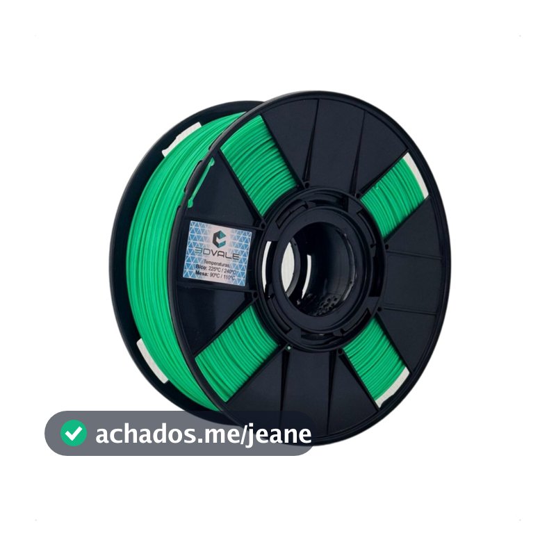 1kg De Filamento ABS de 1,75mm para Impressora 3D Verde Bandeira