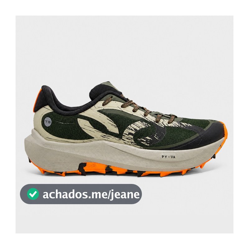 Tênis Olympikus Corre Trilha Masculino Verde Militar