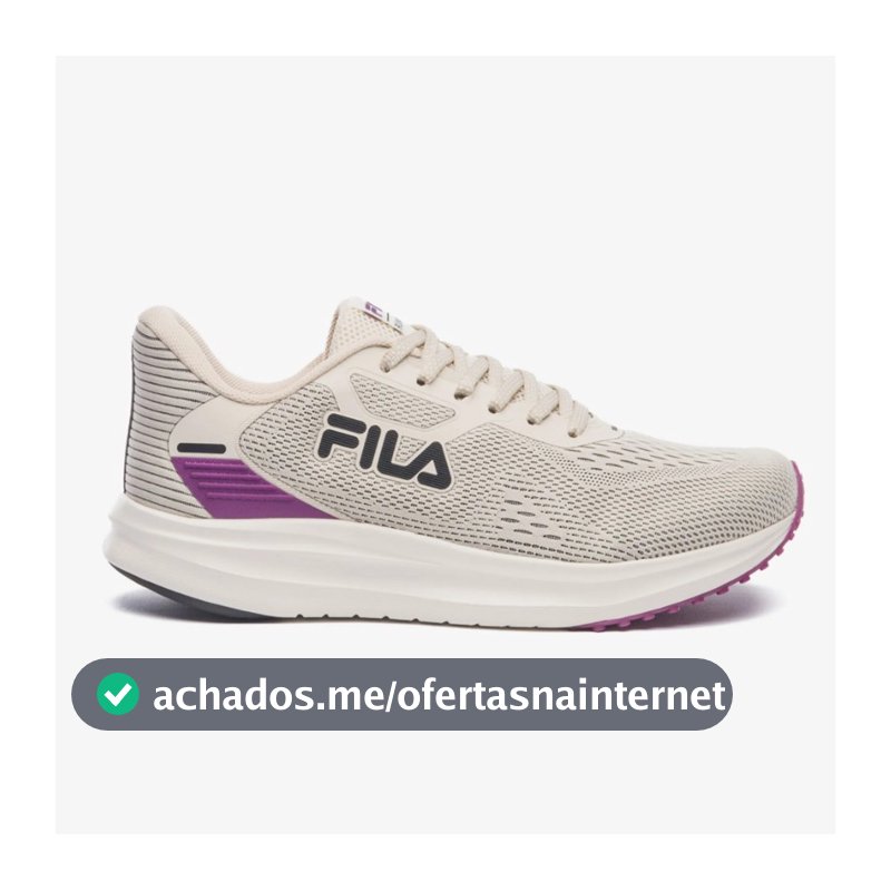 Tênis Fila Fastness Feminino Caminhada Corrida Confortável Original Ortopédico Anatômico Macio Mulher