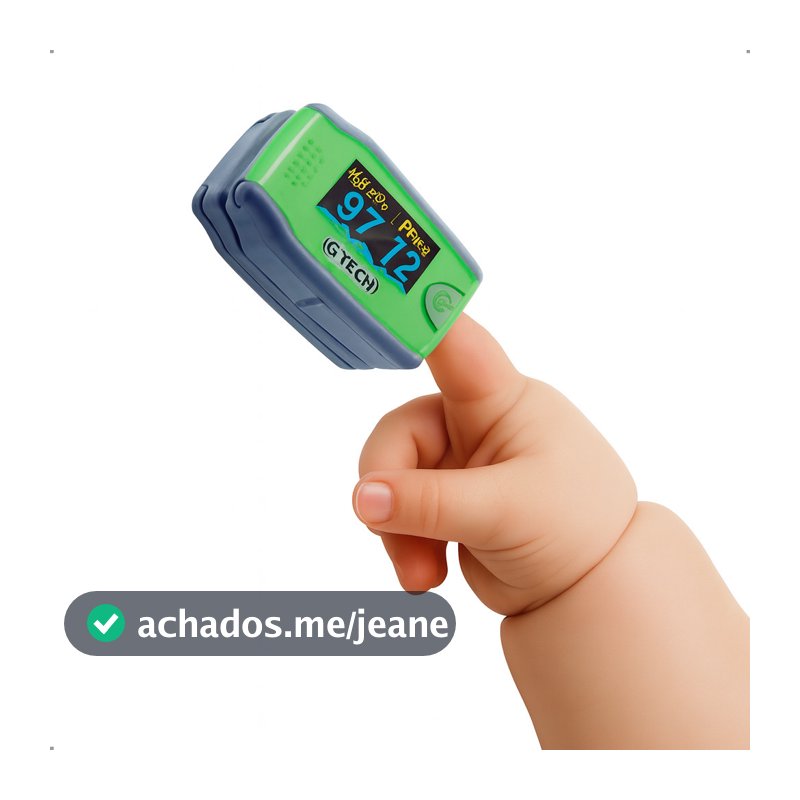 Oxímetro Infantil Pediátrico Criança Dedo Digital Original Profissional Saturação Garantia 1 Ano