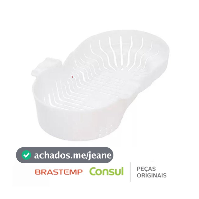 Protetor de polia lavadora brastemp bwh15 bwk15 bwn15 bws15