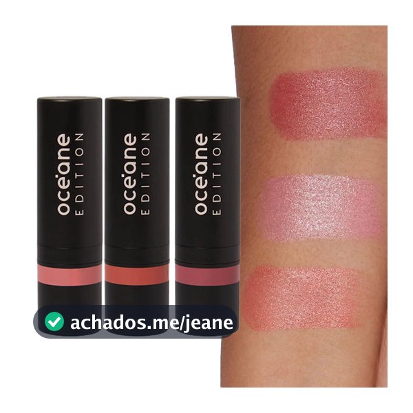 Blush em Bastao Oceane Edition Stick