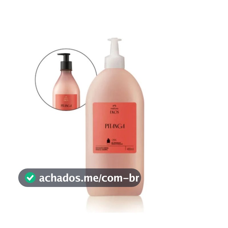 Refil Polpa Hidratante para o Corpo Pitanga 400ml - Natura