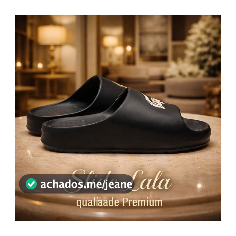 Chinela Confort L4C0... Slide Premium Luxo | Estilo e Qualidade VELLORYOUTLET