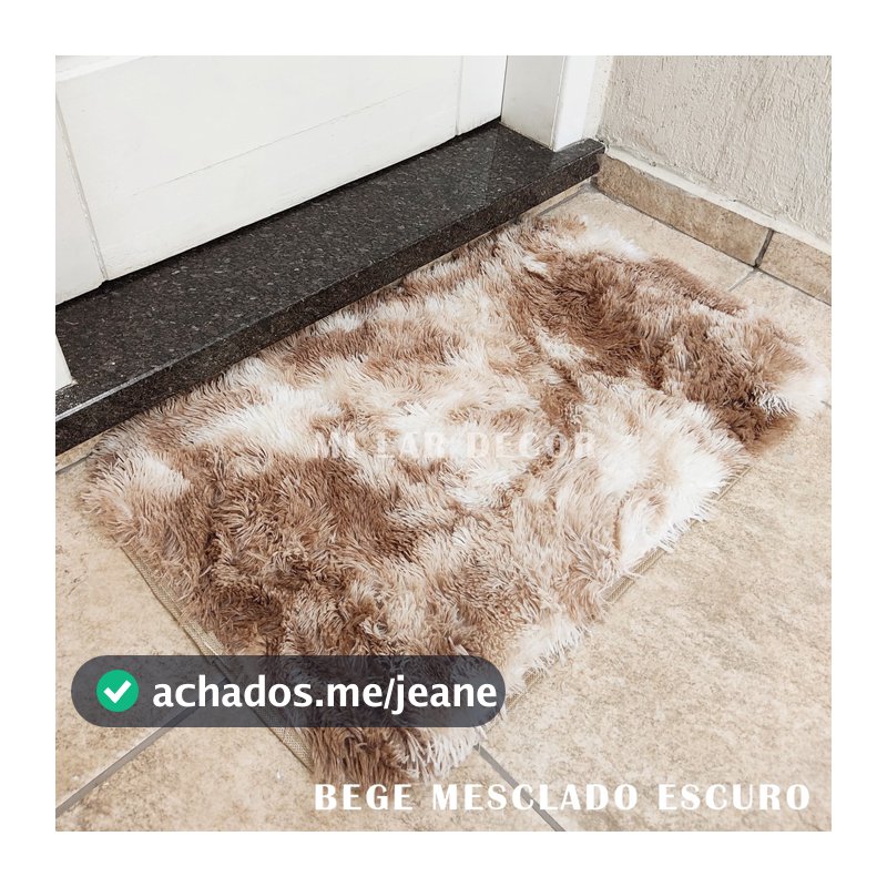 Tapete 0,80x0,50 Felpudo Para Porta Quarto Sala Capacho Barato Promoção Envio Imediato