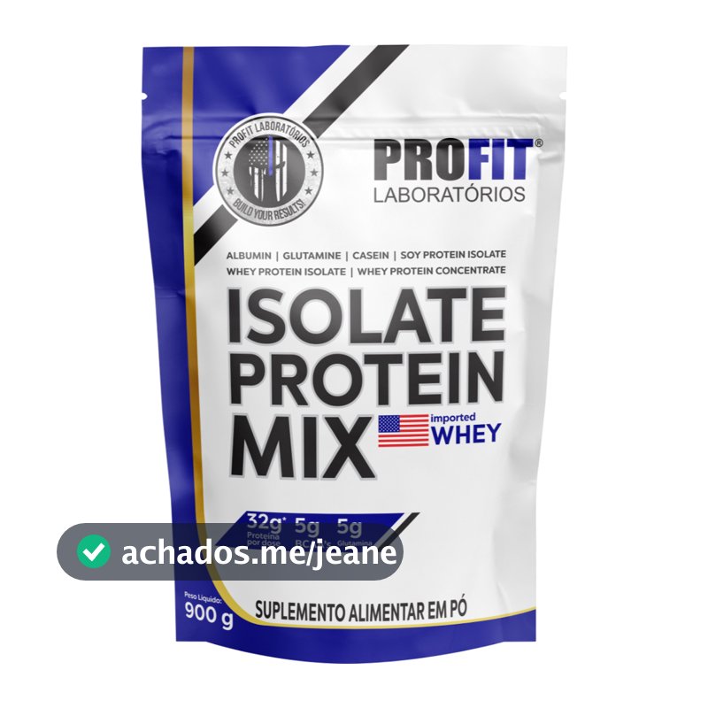 Isolate Protein Mix Whey Protein 900g Profit Labs