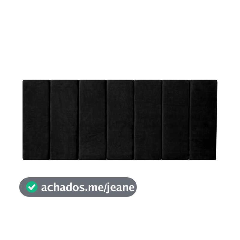 Cabeceira Cama Box Casal 1,40m Estofada Várias Cores Modulada - 7 unidades 20cm x 60cm