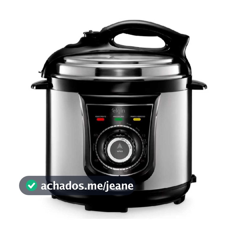Panela de Pressão Elétrica Elgin 4 Litros aço inox 220V