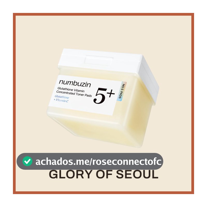 NUMBUZIN No.5 Niacinamide Concentrated Toner Pad 70 Sheets