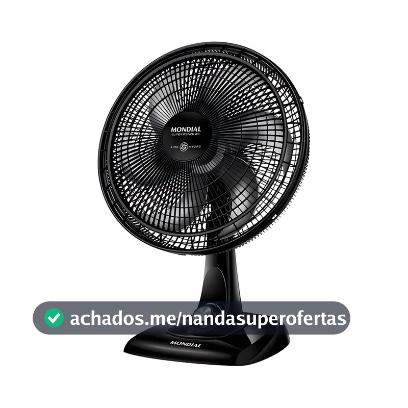 Ventilador Mondial 30cm Vsp 30 B 60hz Loi