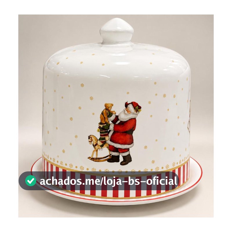 PORTA PANETONE CHRISTMAS CHARM - SCALLA