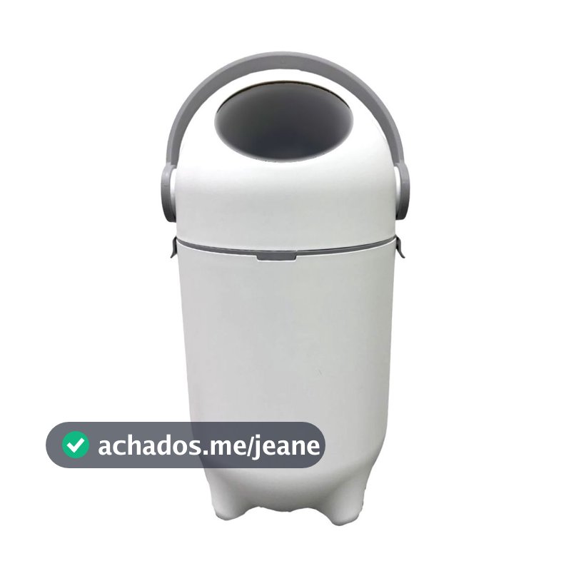 Lixeira Mágica Antiodor para Fraldas de Bebê - 10L, Tecnologia Antibacteriana e Antiviral