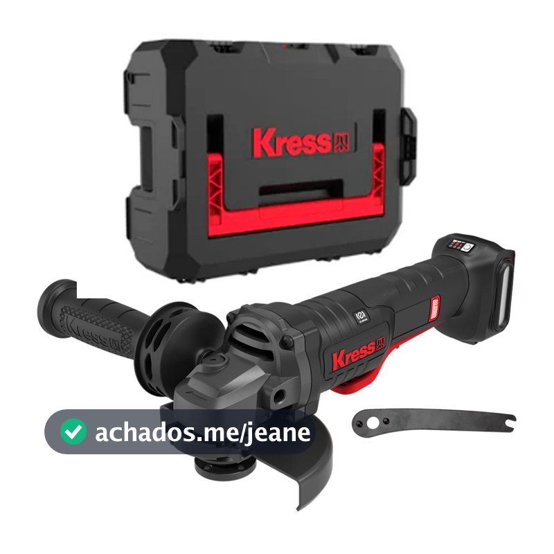 Esmerilhadeira 5" 20v Kuh04.91 Brushless - KRESS