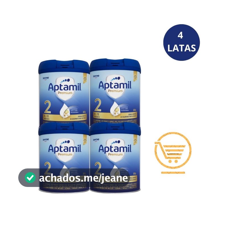 Aptamil Premium 2 800g - 4 latas
