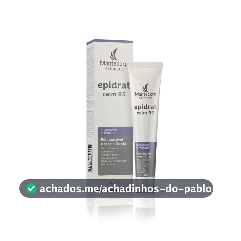 Epidrat Calm B5 Hidratante Facial Reparador 20ml