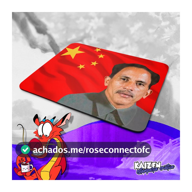 Mousepad Manoel Tsé Gomes - Red Sky - (2 tamanhos disponíveis) - Social Credit