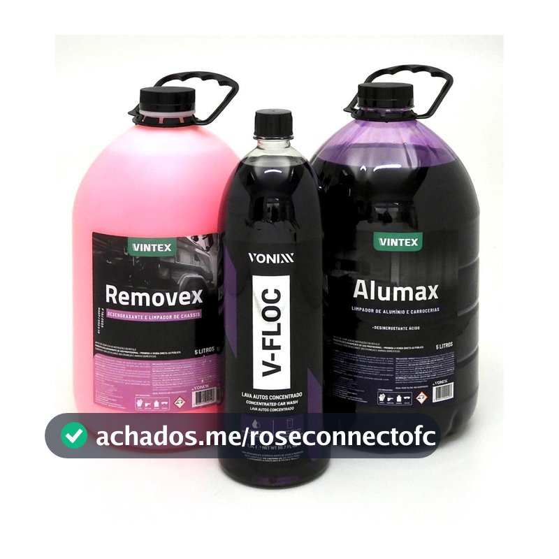 KIT LIMPEZA MOTOR E CHASSI