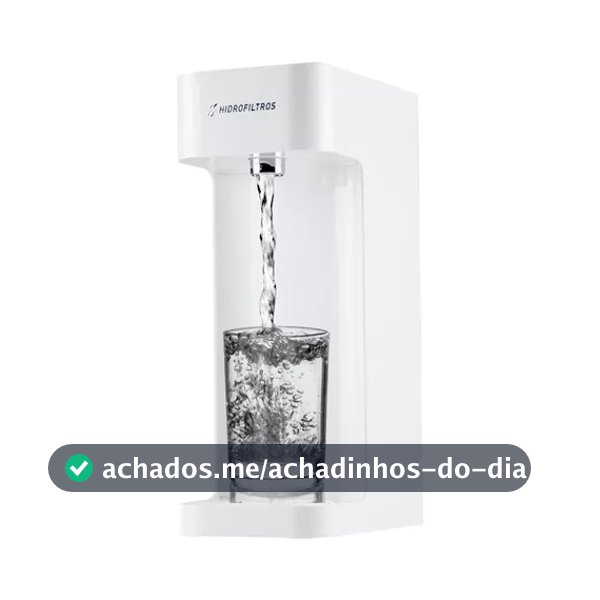 Purificador Hidrofiltros Facile C3 Água Natural Selo Inmetro Cor Branco