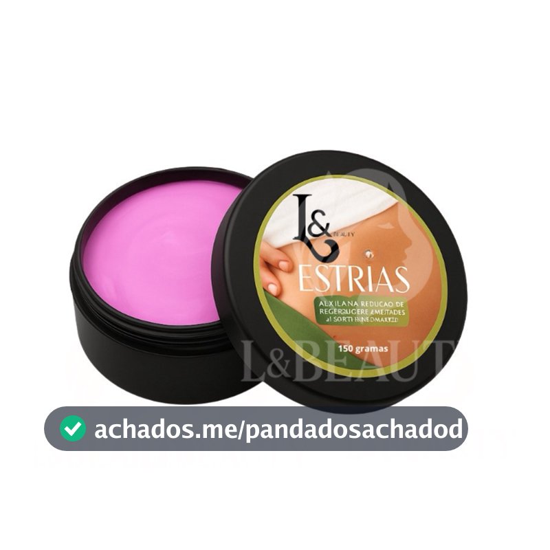 Creme Para Estrias Redutor Previne Trata Gravidez Gestante 150g L&Beauty