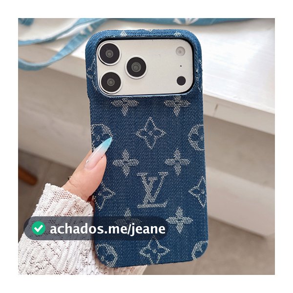 Marca De Moda Etiqueta Bordada Capa De Couro De Luxo Para iPhone 18 17 16 15 14 13 12 11 ProMax Plus