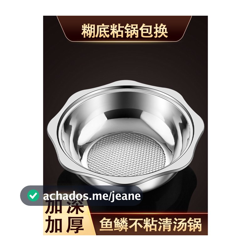 Panela de sopa transparente para comer panela quente panela doméstica fogão de indução dedicado panela quente espessada