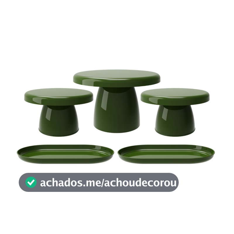 Kit Decoração Festa  5 Peças Boleira Doce Chá Revelação