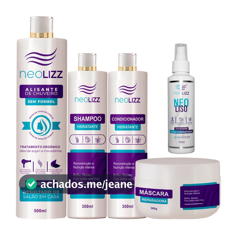 Kit Selagem + Kit Pós Química | Shampoo - Condicionador - Máscara