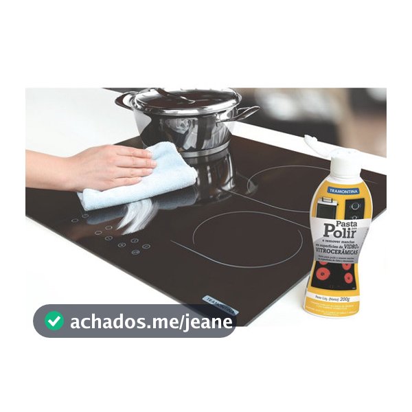 Pasta Polir E Remover Manchas Vidro E Vitrocerâmico Fogão