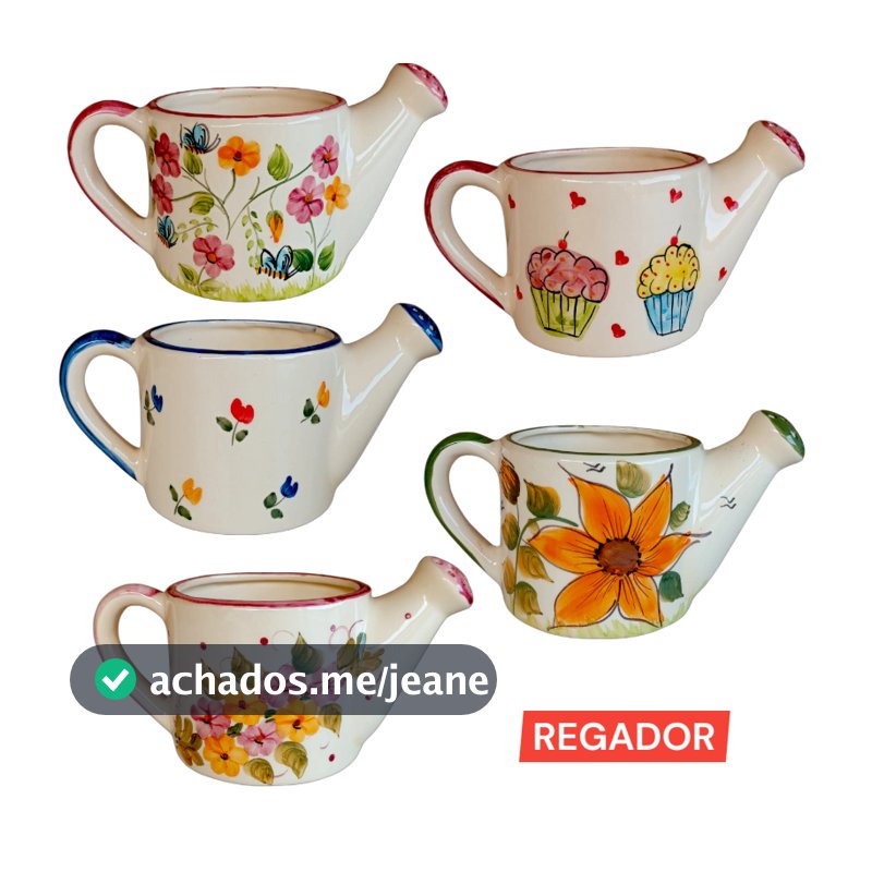 💐 Regador Decorativo de Cerâmica – Cachepô para Plantas e Arranjos