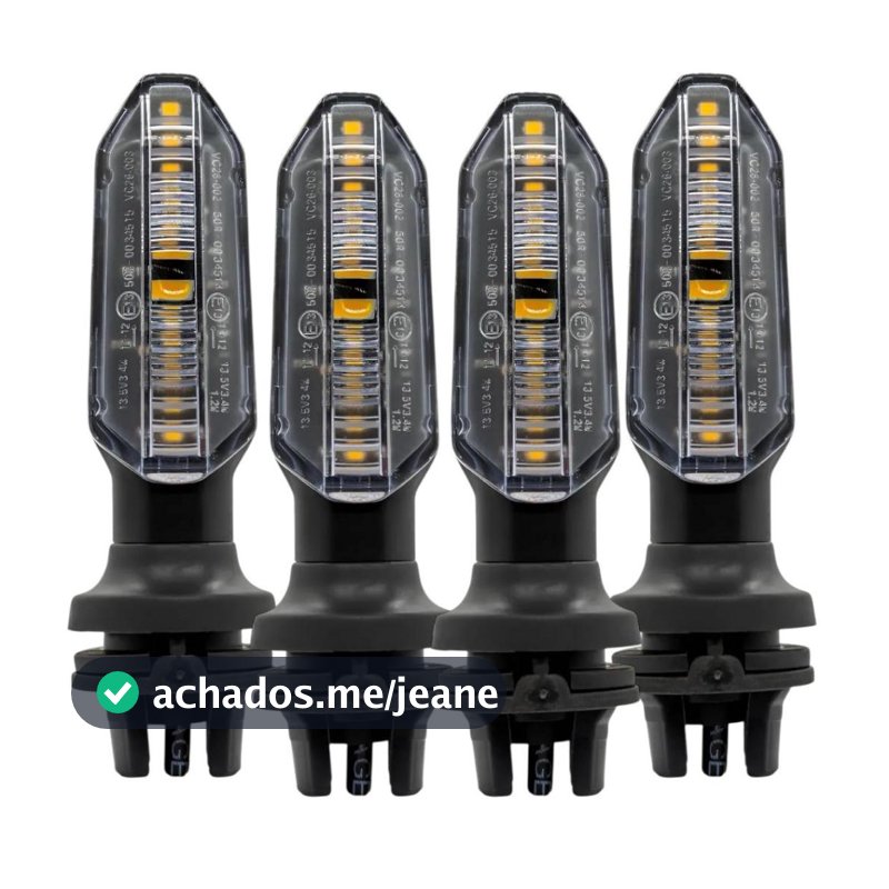 Pisca LED Cb250f Twister 2019 Moto Honda CG 125/150/160 Titan Fan