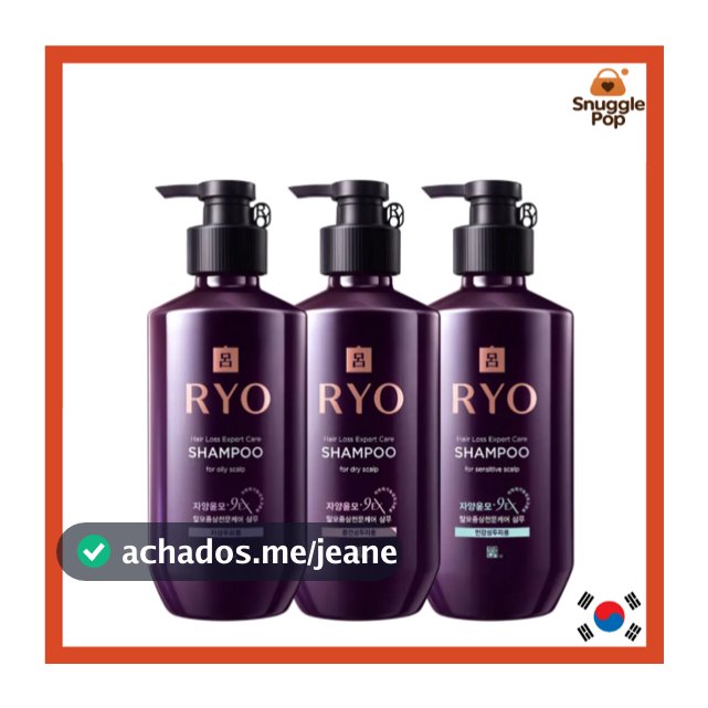 [RYO] Jayang Yoonmo/Heukwoon Shampoo Oldda Fortalecedor De Raiz 400ml/480ml