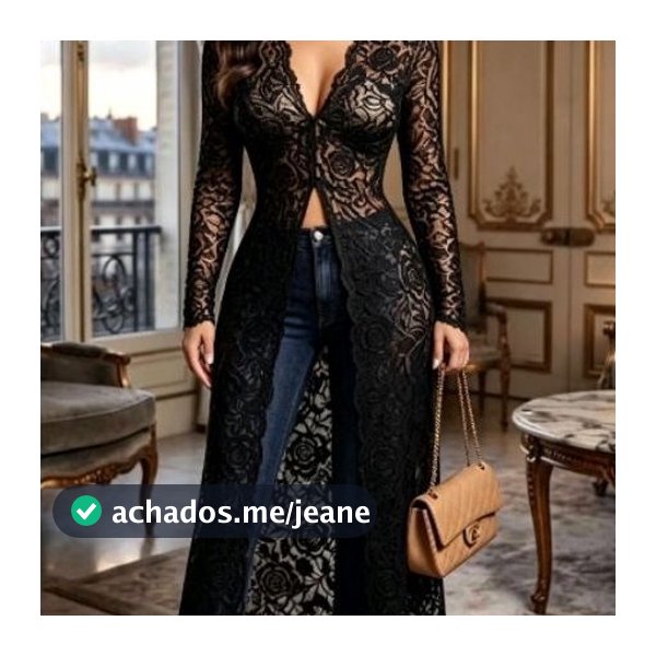 Maxi Blusa Renda luxo