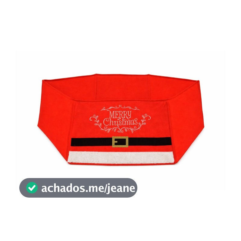 Cobertura p/ Pé de Árvore de Natal Tradicional 30/40x25cm