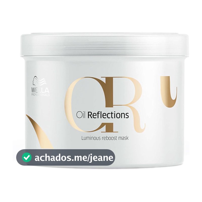 Máscara Oil Reflections Wella 500ml