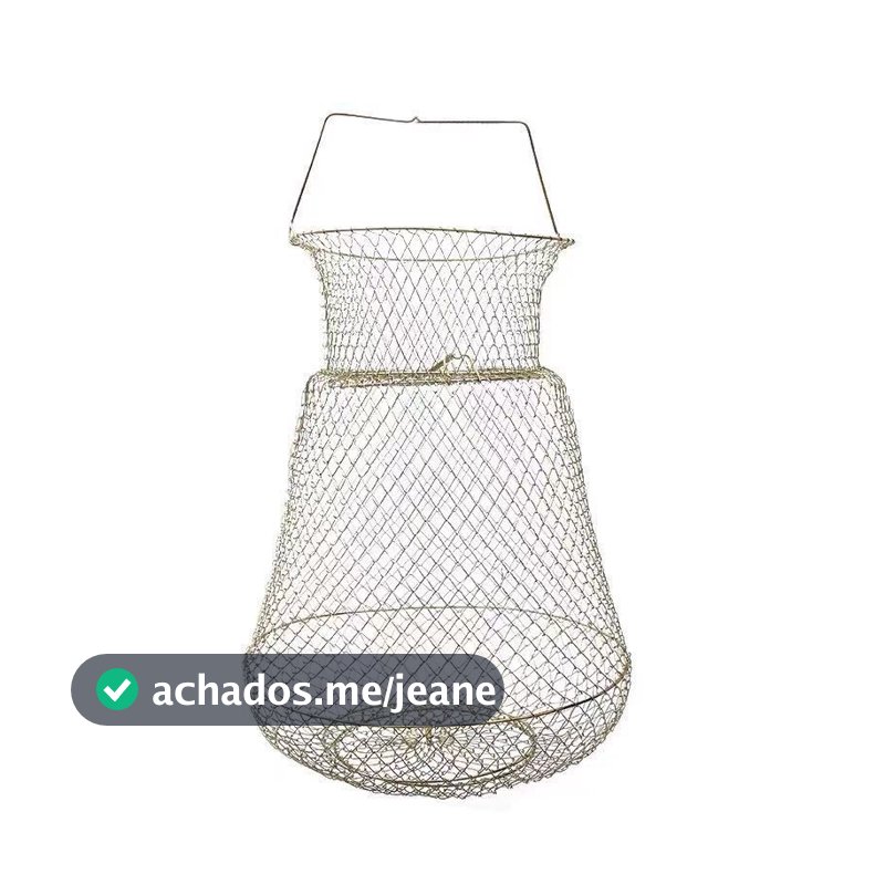 Sambura de Arame Galvanizado para Manutenção de Iscas Vivas - Ideal para Pesca Esportiva