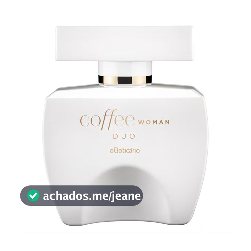 Coffe branco Oboticario 100ml - Perfume feminino