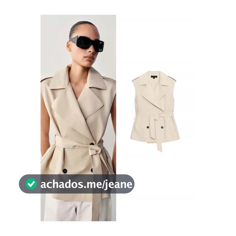 Verão novos produtos feminino lapela colete de lapela dupla6318264